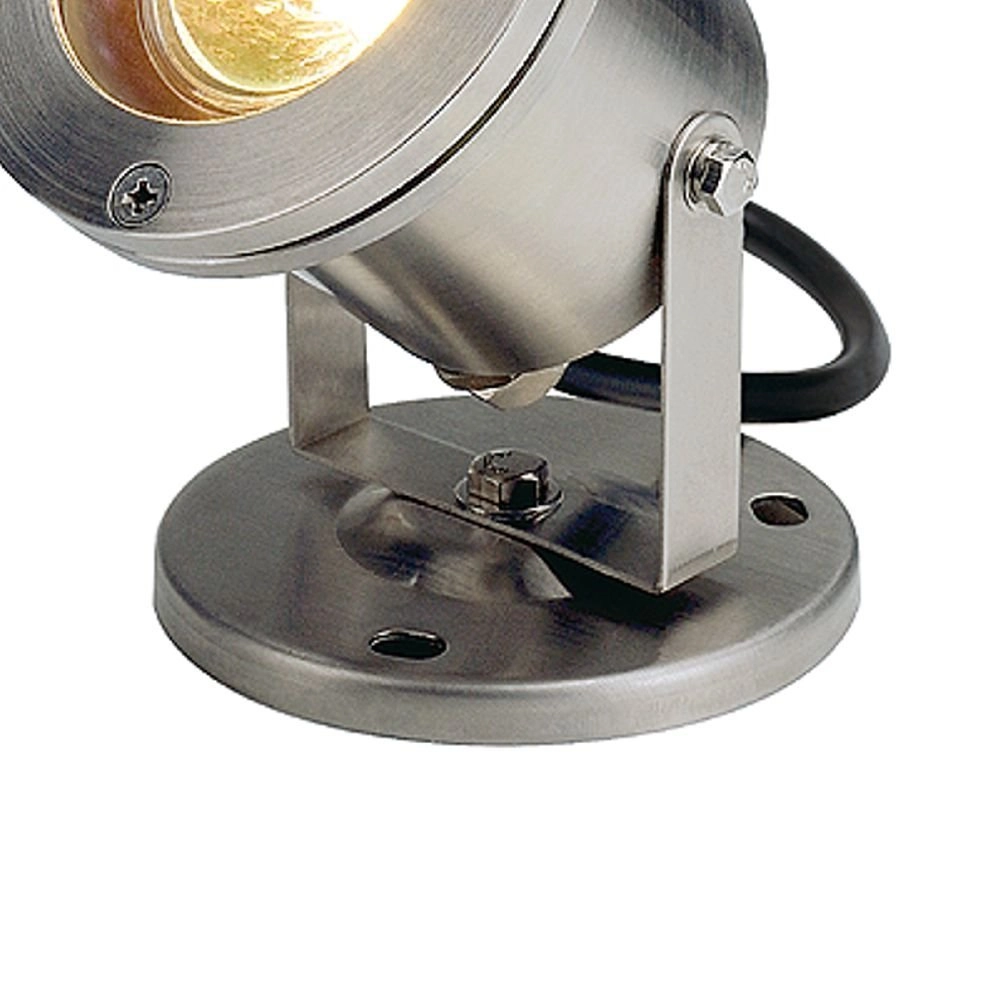 Stainless steel garden spotlight Nautilus MR16 SLV 4024163090421