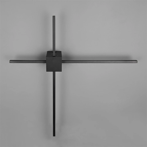 Modern wall lamp Cassino black 67.5cm Trio 4017807683202