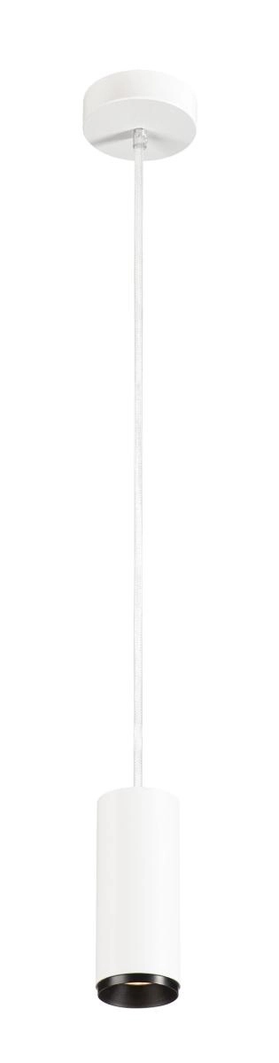 Pendant lamp Numinos S white/black 4000K - 36deg