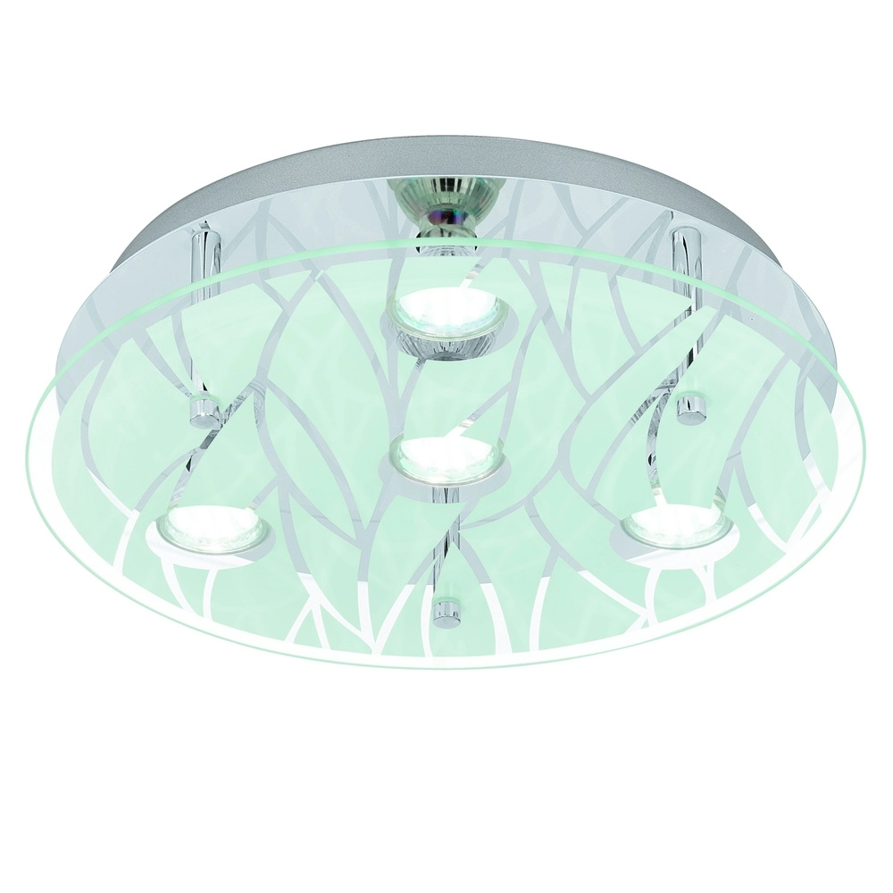 Round ceiling lamp Farella chrome