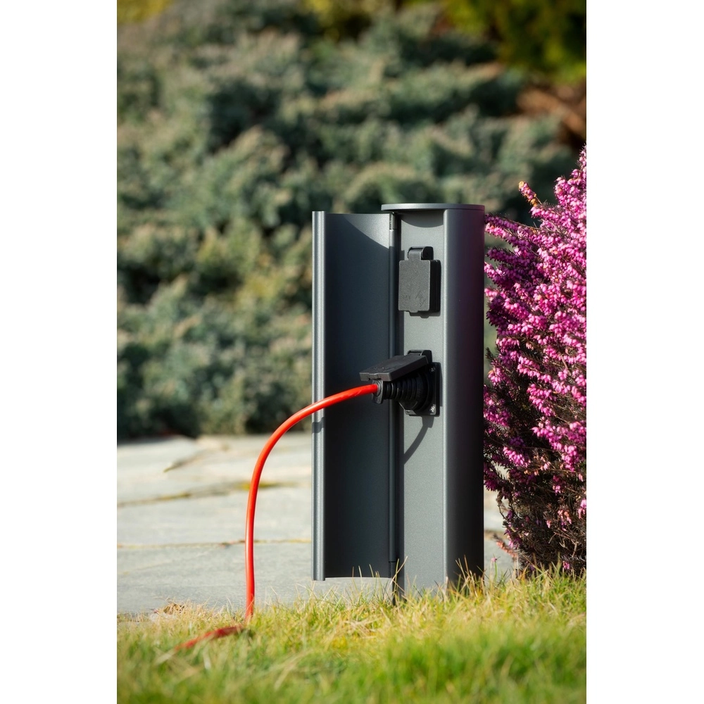 Outdoor socket with earth Powerpoint type F Lucide 5411212271891