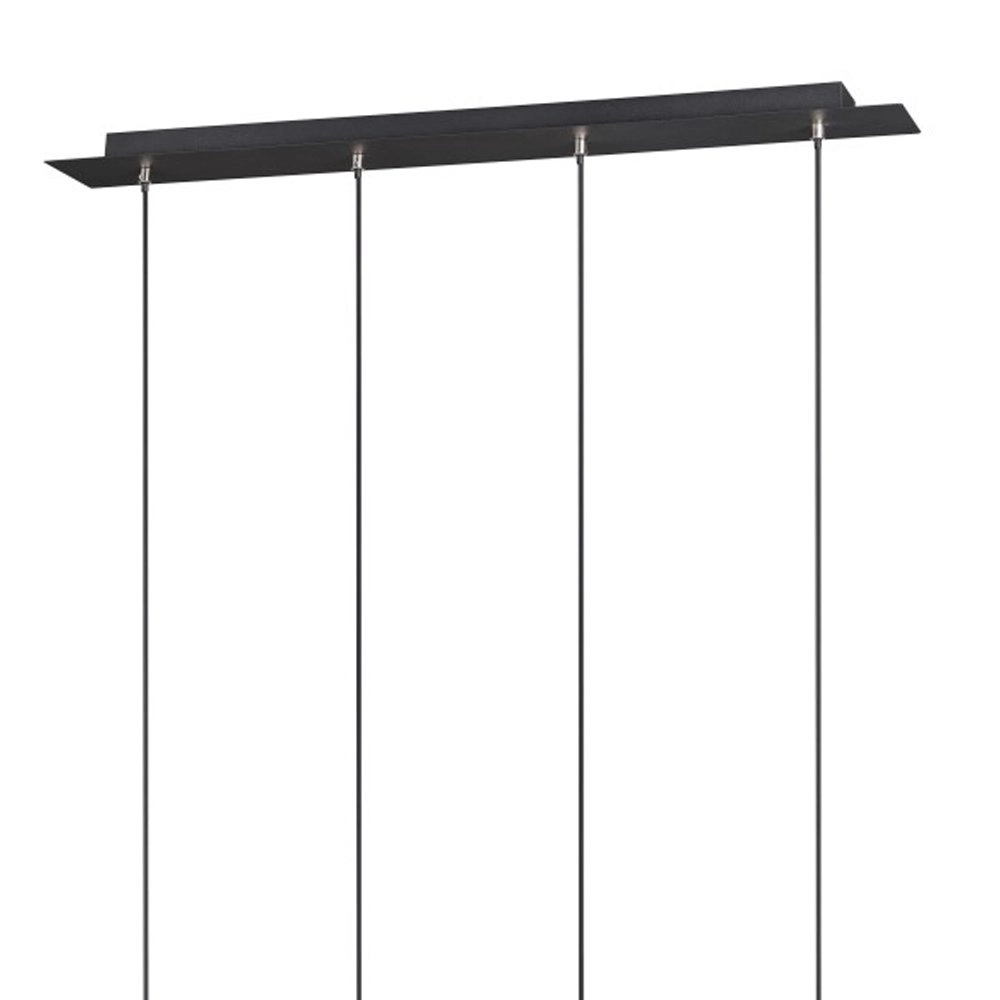 Pendant lamp Marley 4-light matt black Trio 4017807408768