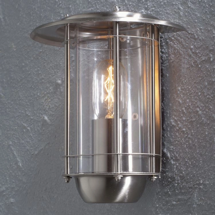 Stainless steel wall lamp Trento KonstSmide 7318307565003