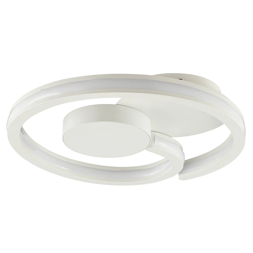 White ceiling lamp Revola design Ø 40cm