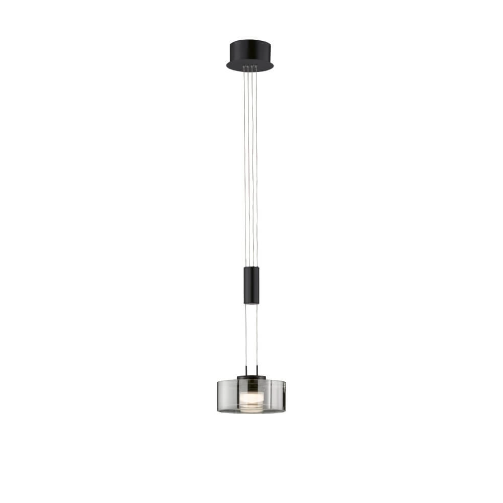 Hanging lamp Lavin black