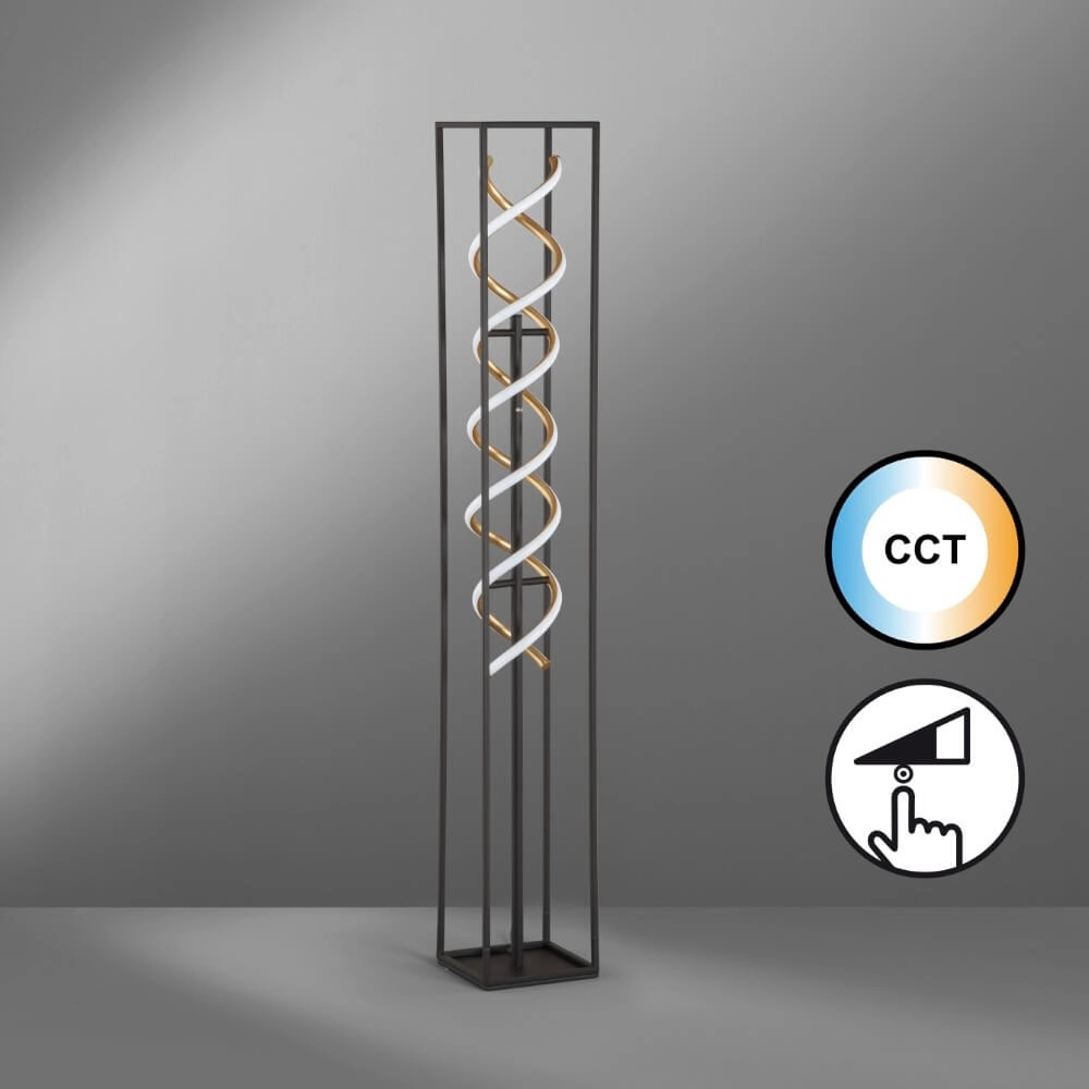 Designer floor lamp Gian black led Fischer & Honsel 4003694404952