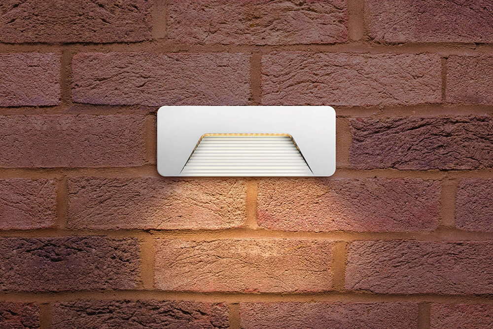 Wall path lighting Pathlux Brick White Lyora 5055788232865
