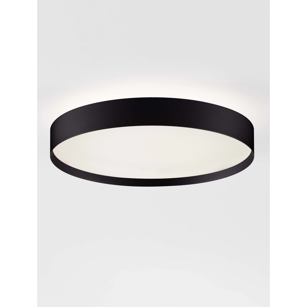 Ceiling light Roi black Ø 40cm