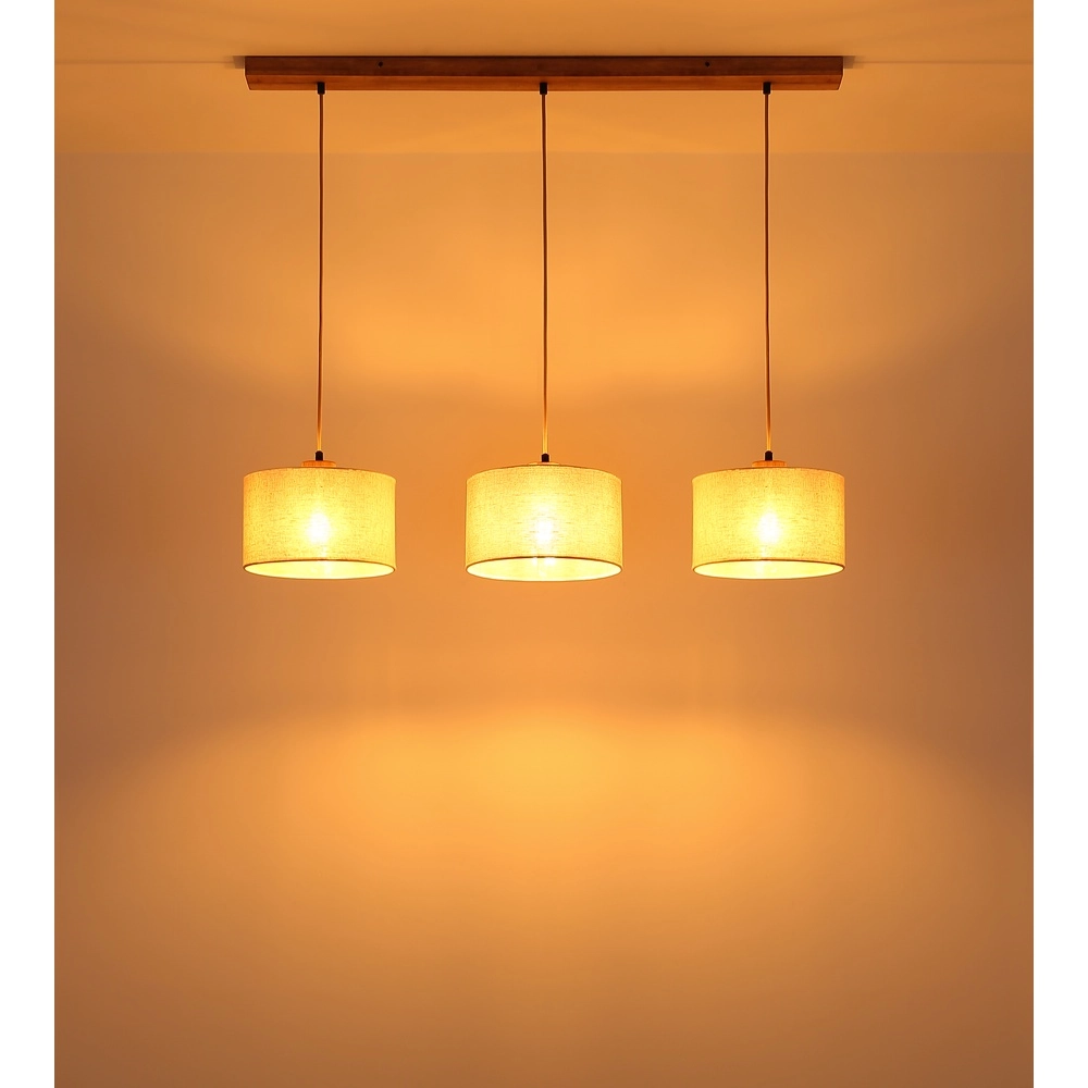 Design pendant lamp Jule 3-light Globo 9007371589333