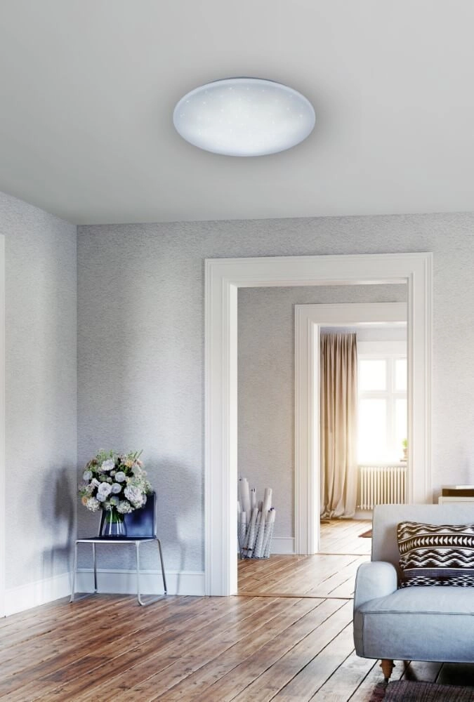 Ceiling light Lukida with star effect Trio 4017807434064