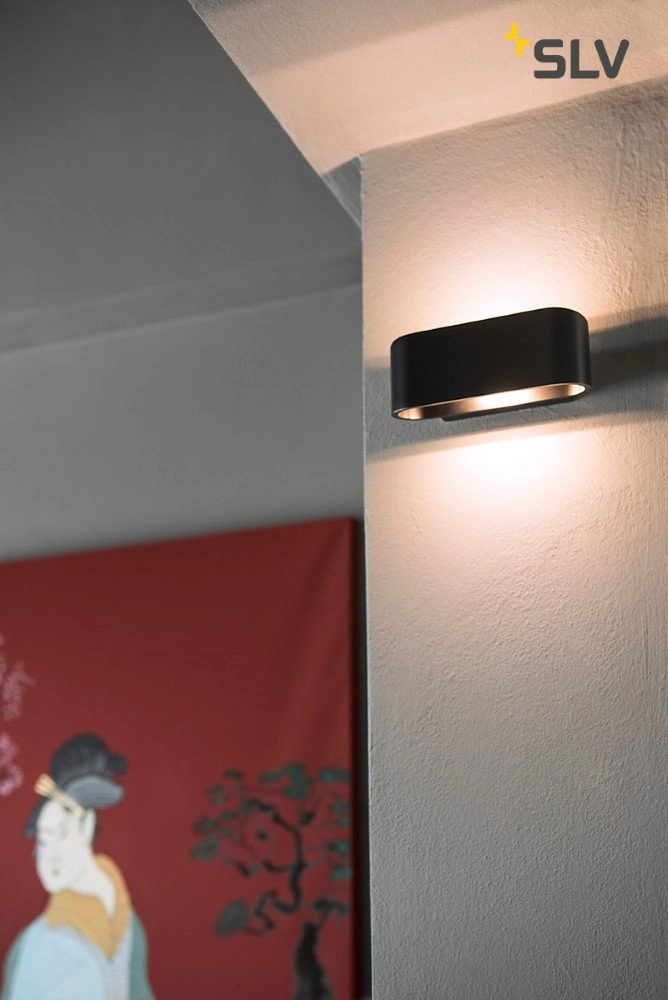 Wall lamp Ossa R7S 18cm black SLV 4024163142199