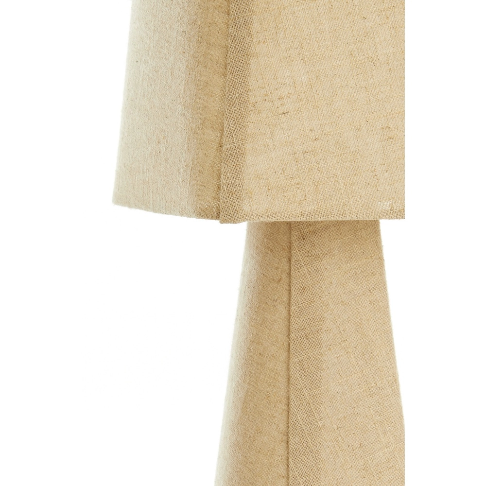 Linen table lamp Mikko 58cm - natural Light & Living 8717807758813