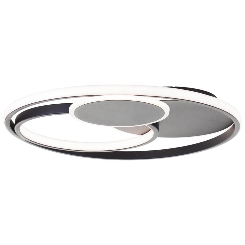 Dimmable ceiling light Runda black