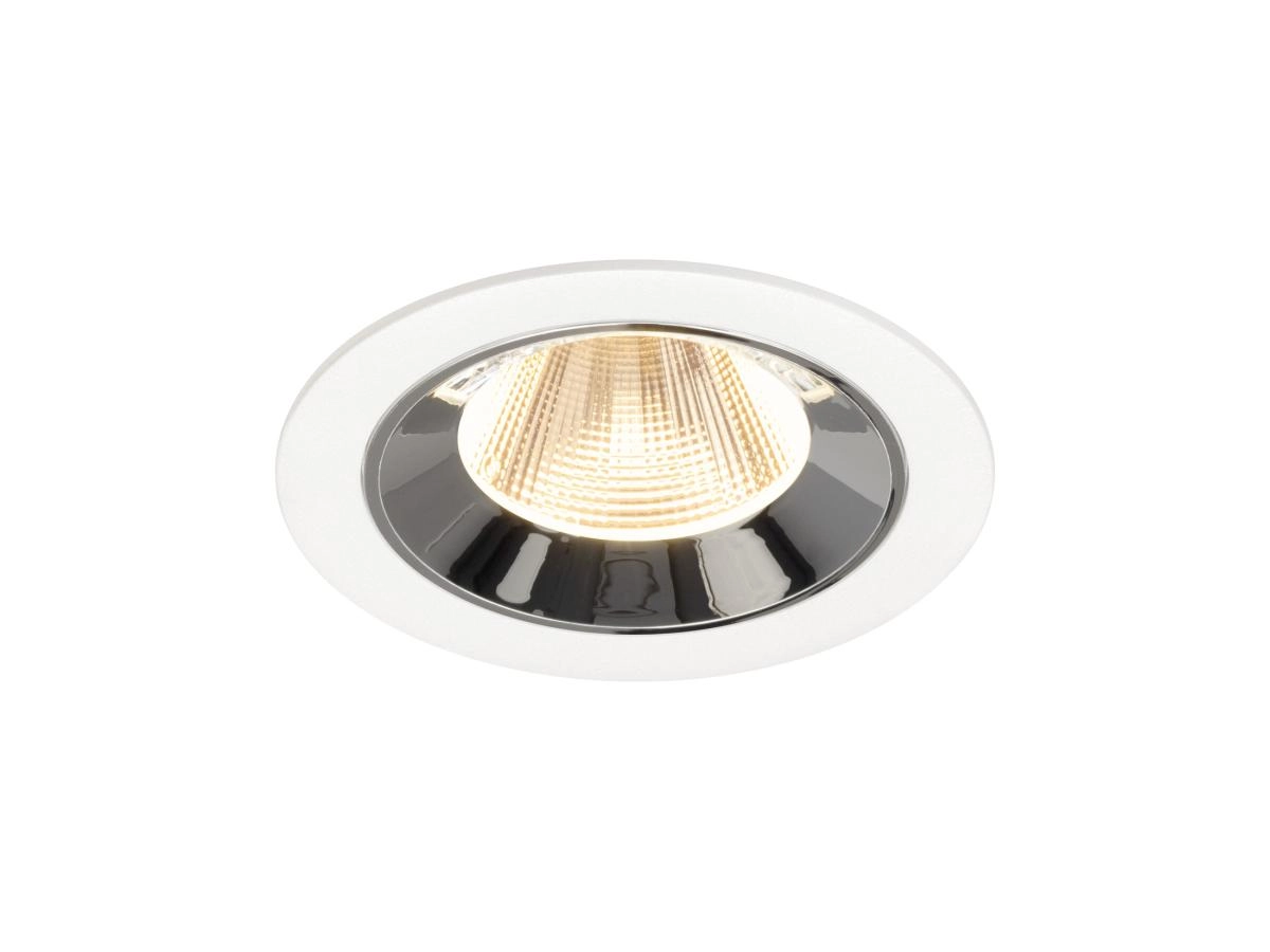 Recessed spotlight Numinos M white/chrome 2700K - 20deg