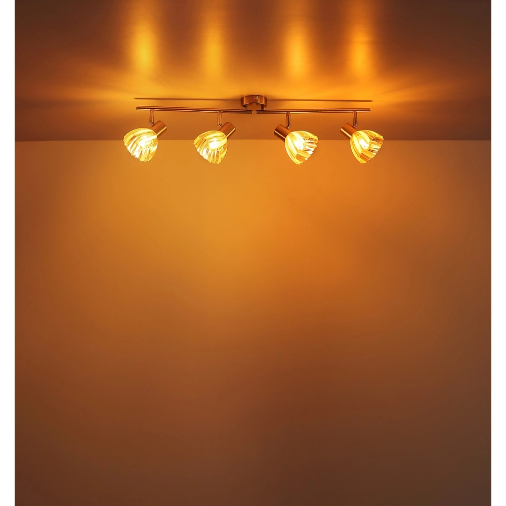 Ceiling lamp 4-lights Zachery Gold Globo 9007371531509