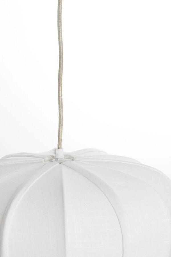 White pendant lamp Zubedo Ø 40cm Light & Living 8717807706647