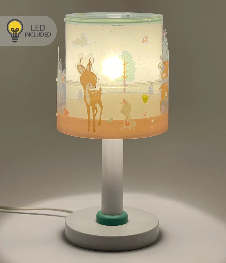 Children's room table lamp Loving Deer white Dalber 8420406002323