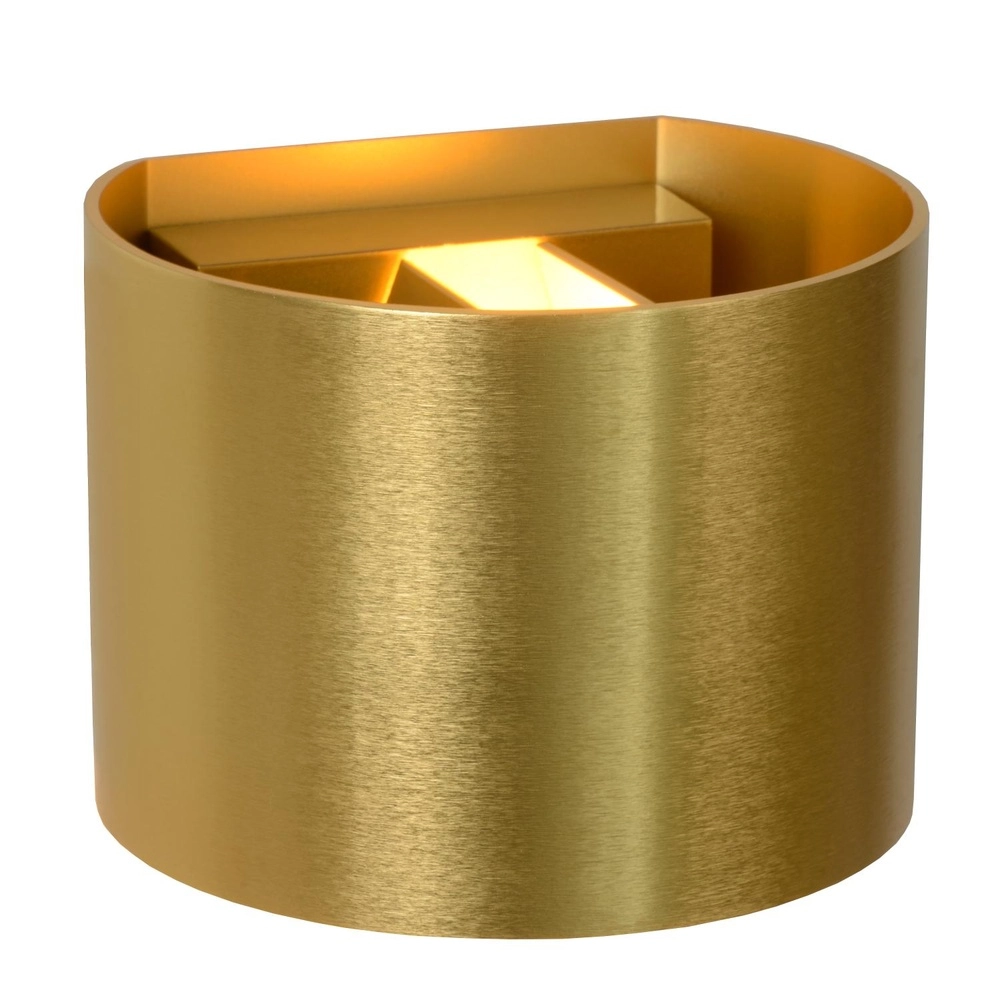 Rounded wall spot Xio 2700K Gold Lucide 5411212092465