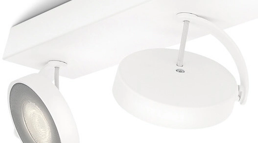 LED ceiling spot Clockwork 4-light 2700K white Philips 8718291488439