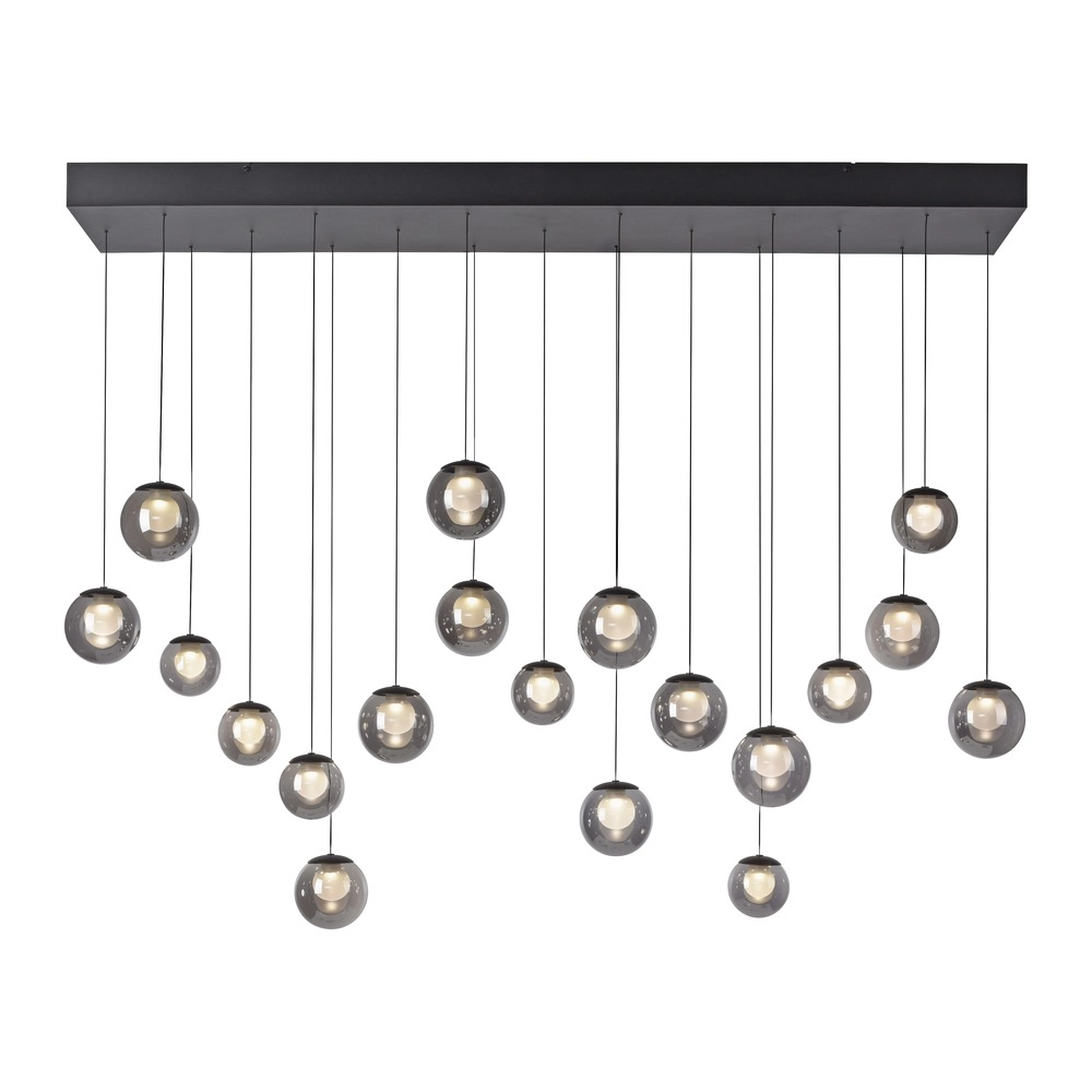 19-light pendant lamp Pure Popup mystic grey Paul Neuhaus 4012248396698