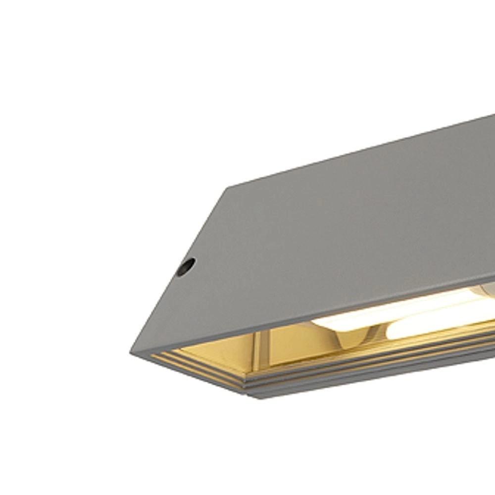 Outdoor light Pema Square silver gray SLV 4024163127851
