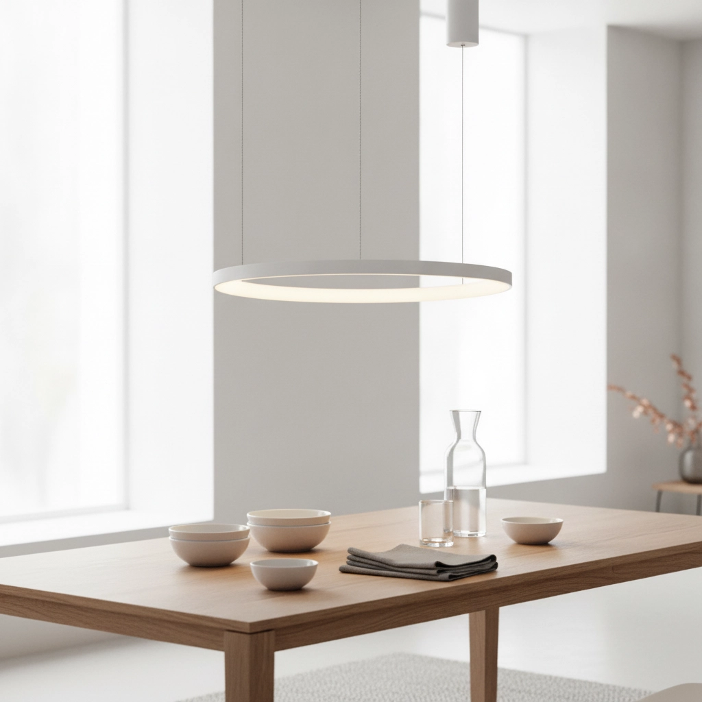 Design pendant lamp Pertino white Ø 58cm 2700K