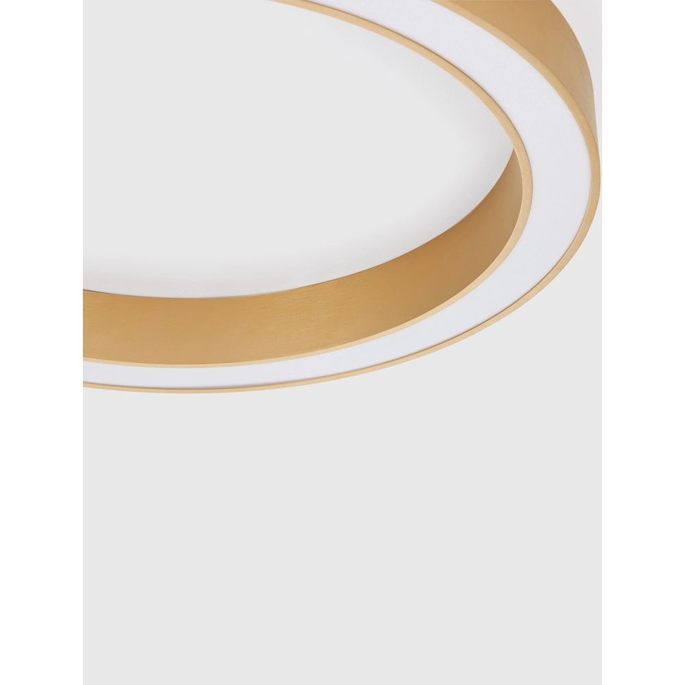 Ceiling lamp Morbido gold Ø 80cm Lyora 5212017438621