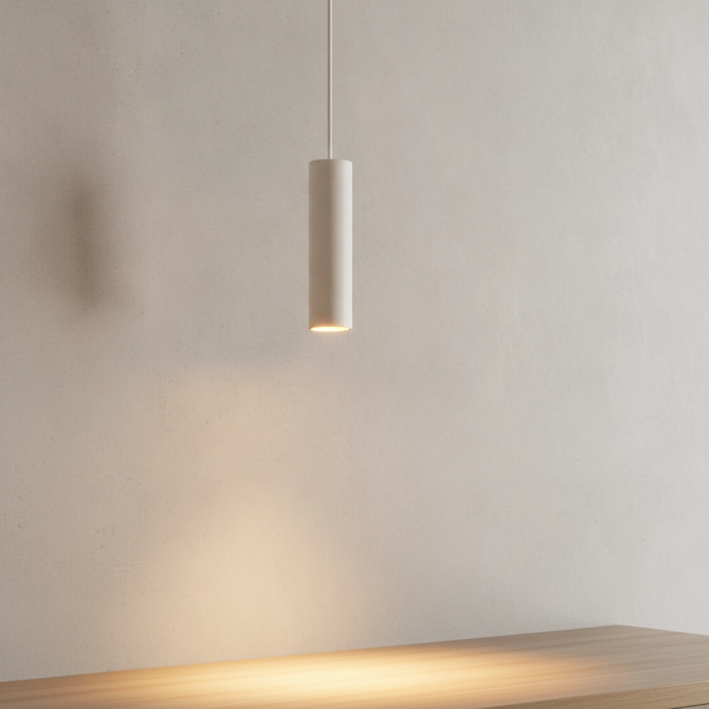 Pendant lamp Mor white
