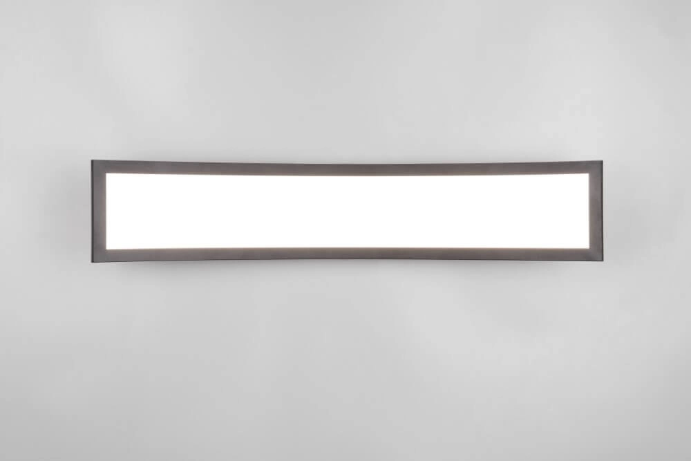 Curved ceiling lamp Sigma black Trio 4017807614916