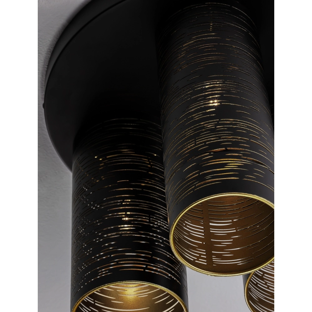 Ceiling lamp Zane black Lyora 5212017436436
