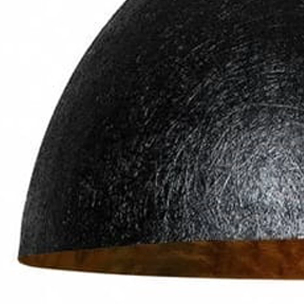 Tough pendant lamp Mezzo Tondo 50cm black with gold ETH 8718226342188