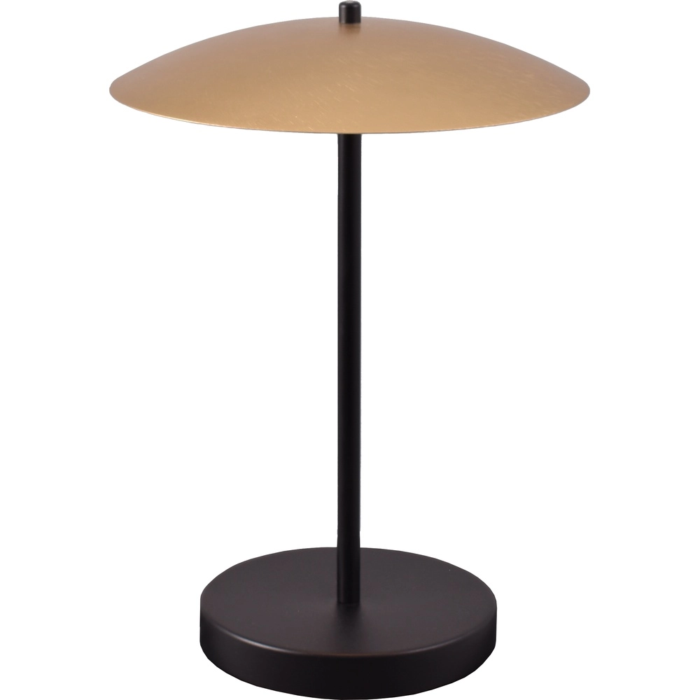 Table lamp Scala black with gold Ø 25cm