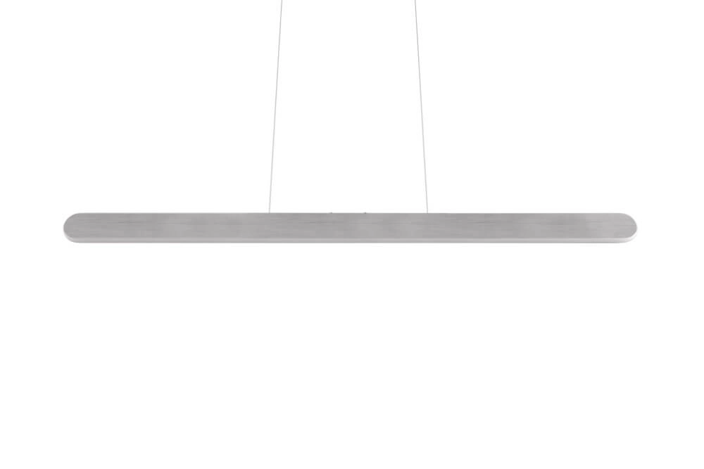 Unique pendant lamp Helios brushed metal Trio 4017807597929
