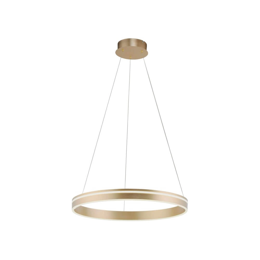 Design pendant lamp Q-Vito Ø 59cm brass Paul Neuhaus 4012248357767