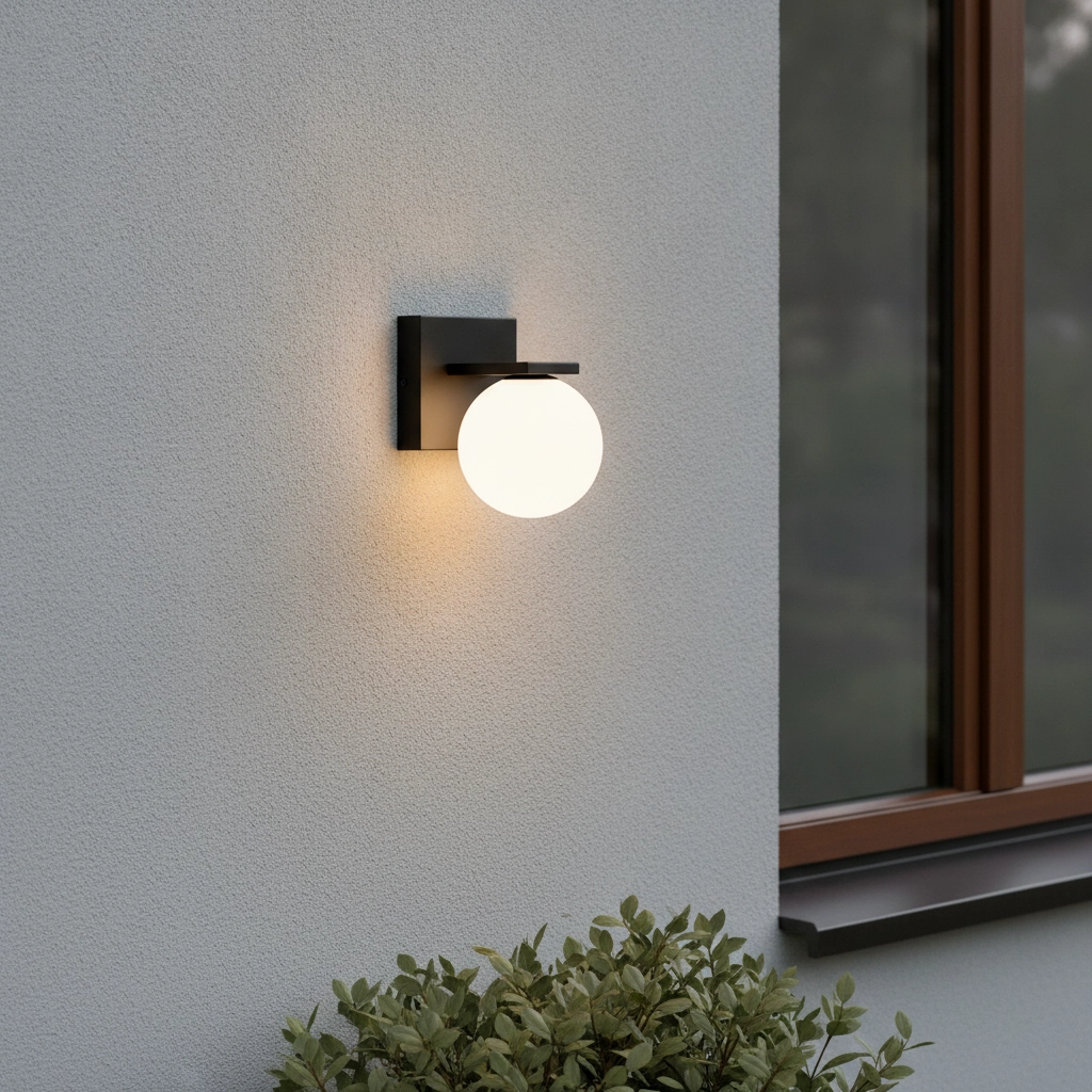 Wall lamp Oracle black