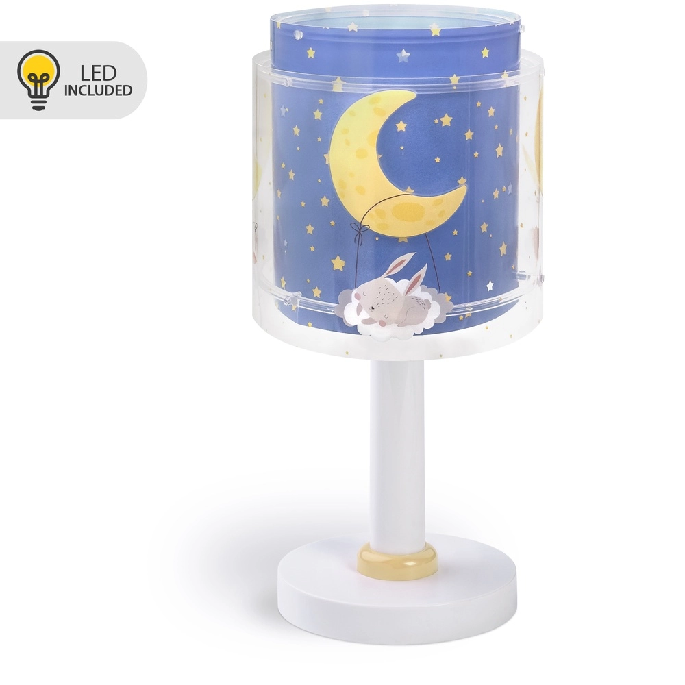 Children's room table lamp Moon Dreams blue Dalber 8420406766317