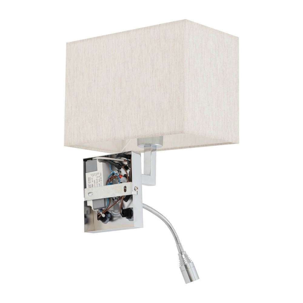 Bedside lamp Hotel Mood Led 26cm cream