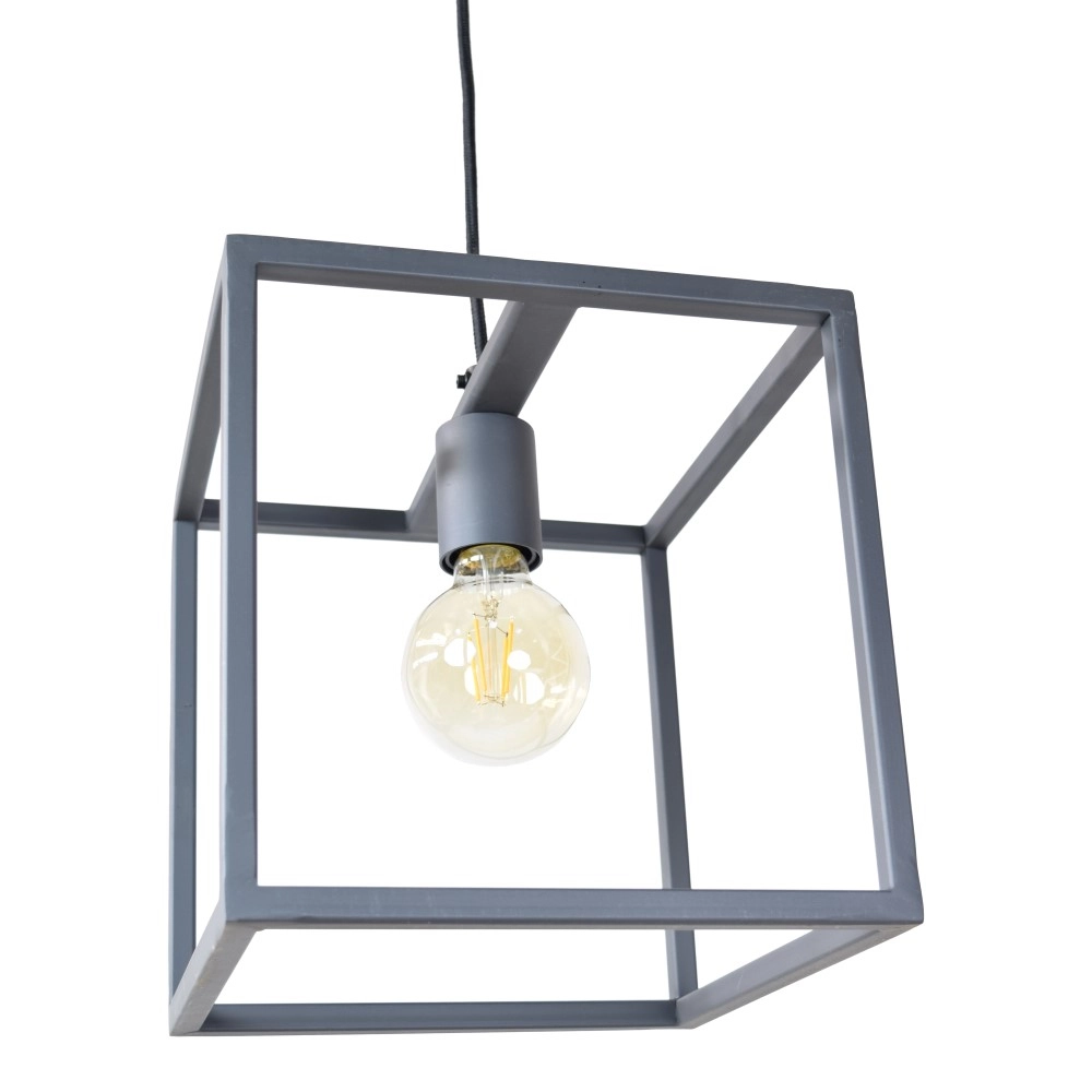 Pendant lamp Frame anthracite