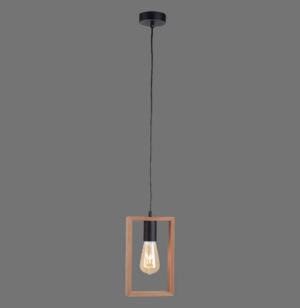 Country Pendant Lamp Franky 1-light Just Light 4043689966423