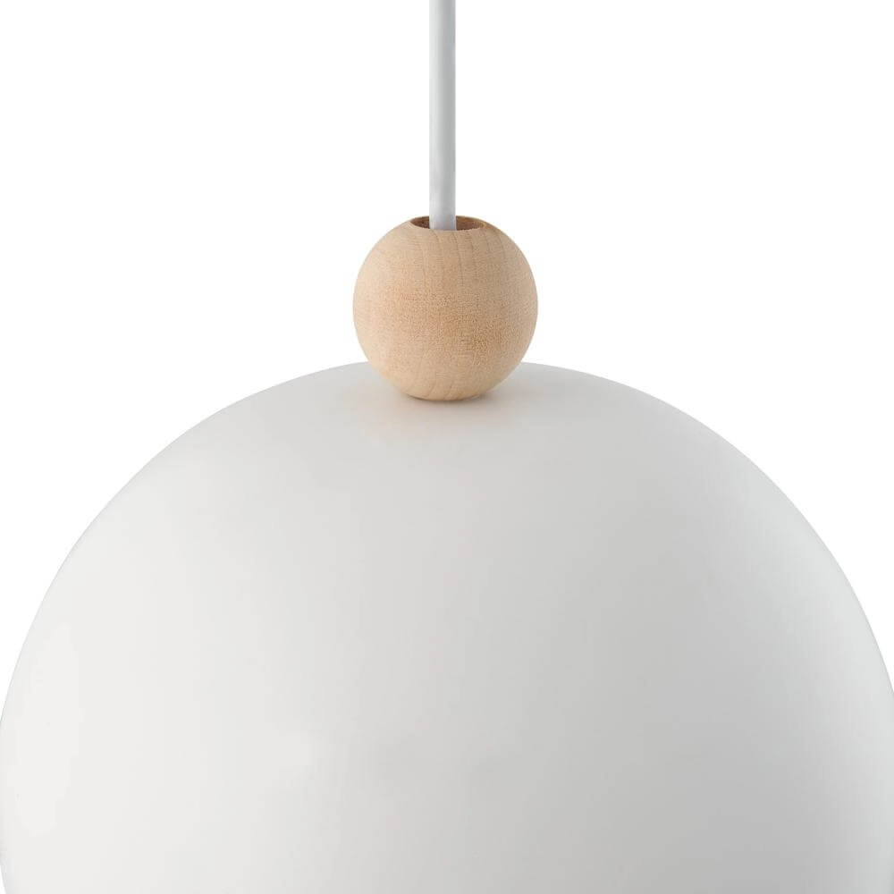 White pendant lamp Gaston Sleek design Nordlux 5704924018695