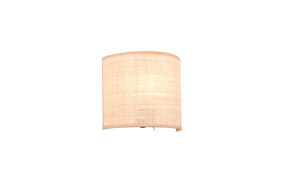 Cream wall lamp Aimee with switch