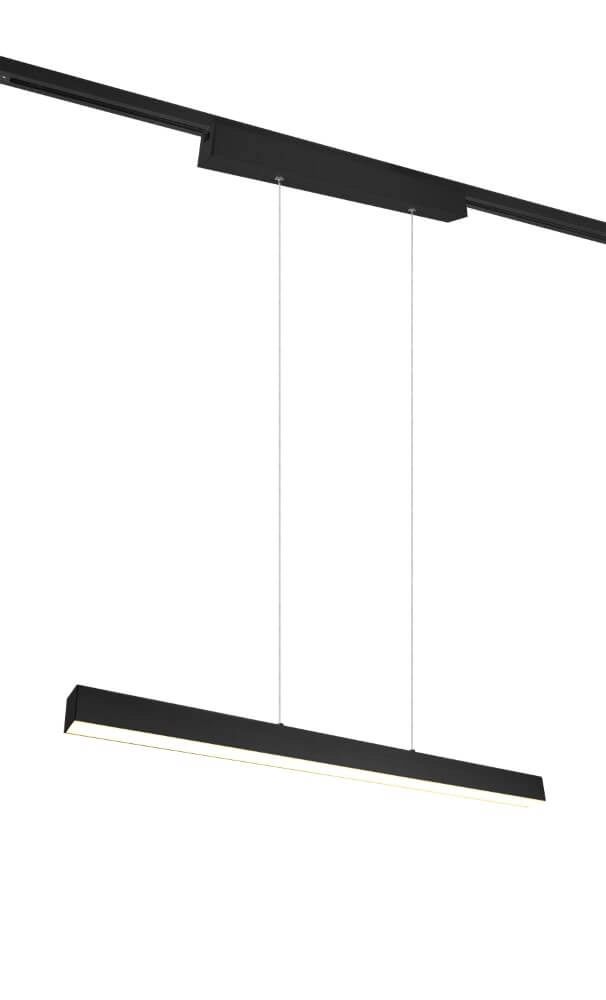 Hanging lamp Paros black Trio 4017807505948