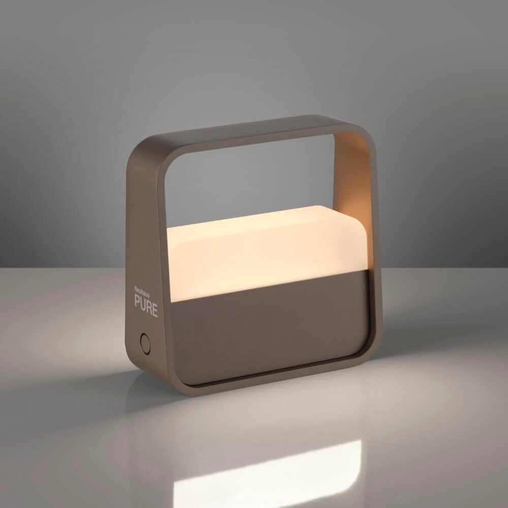 Designer table lamp Pure Go brass Paul Neuhaus 4012248382776