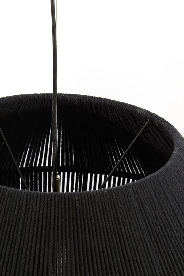 Bohemian pendant lamp Agaro black Ø 71cm Light & Living 8717807702052