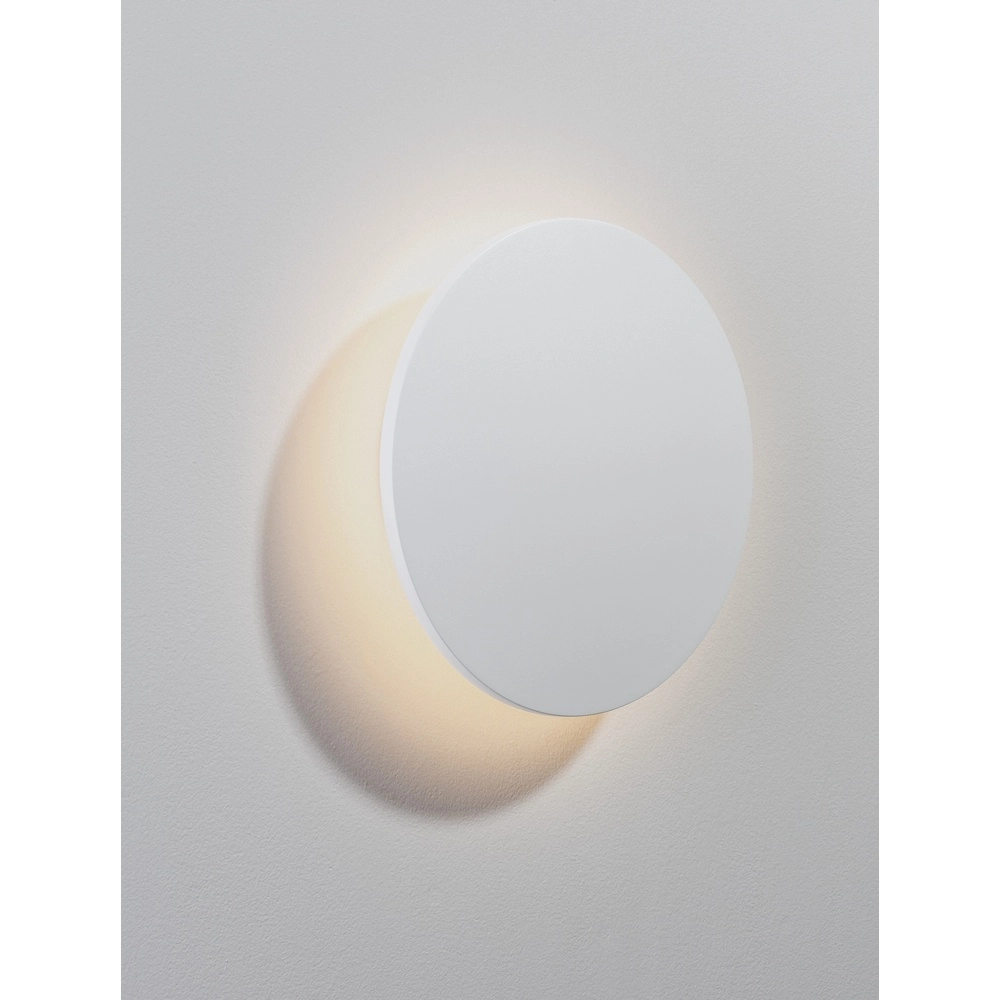 Round wall lamp Copper white Ø 24cm Lyora 5212017447357