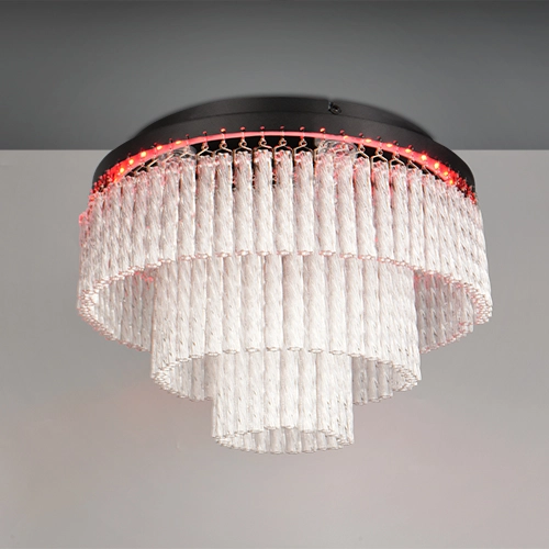 Design ceiling lamp Vono Black Trio 4017807682236