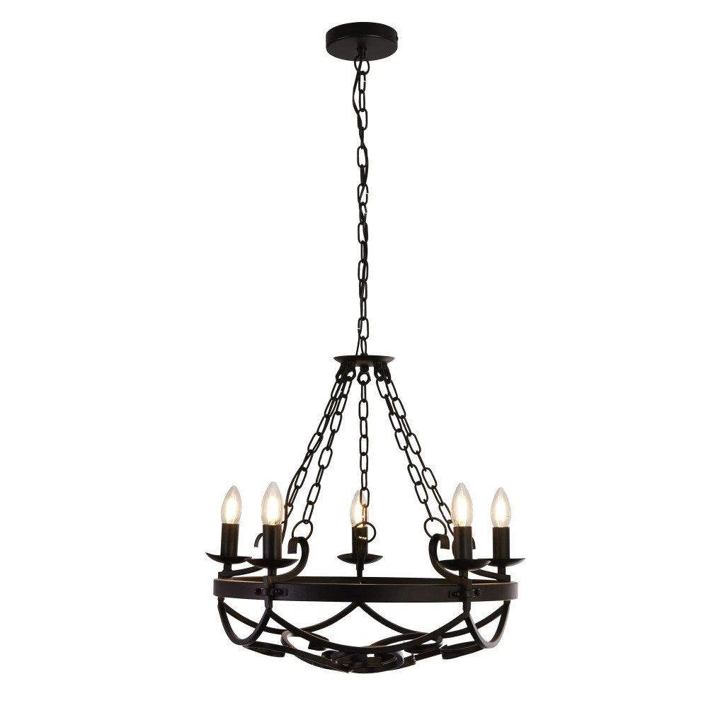 Classic hanging lamp Cartwheel Ø 54cm