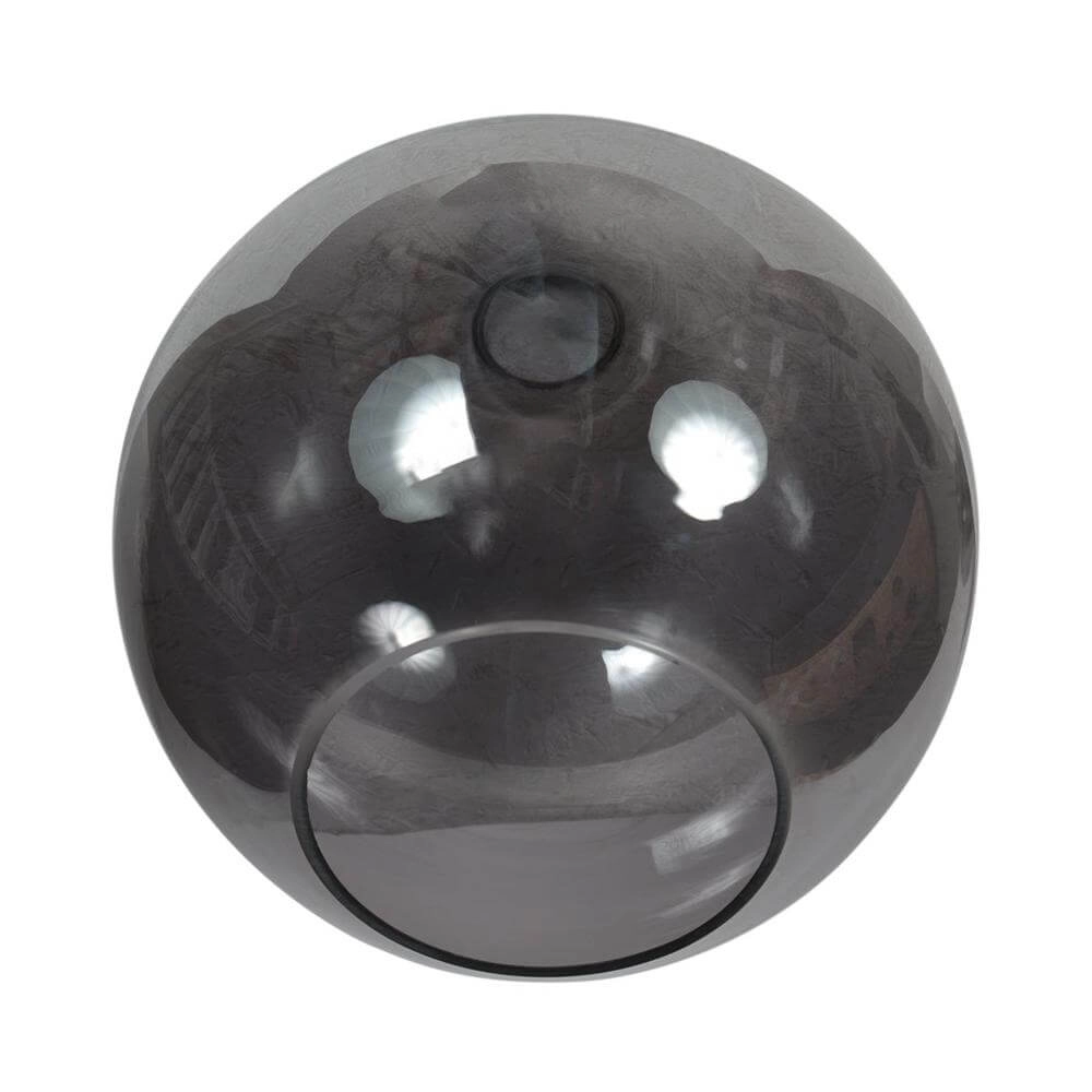 Pendant lamp HaloSwap with 1 ball of smoke glass Ø 25cm Steinhauer 8712746179743