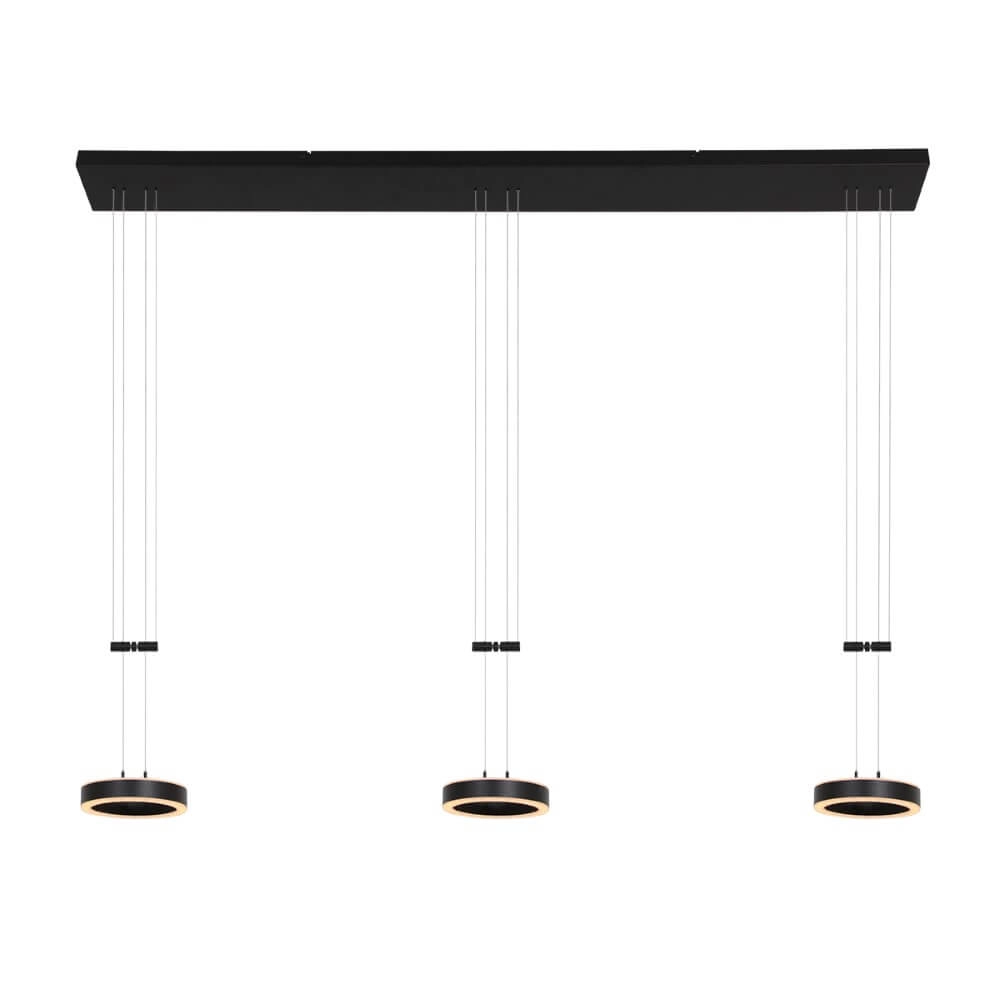 Kitchen pendant light Piola black