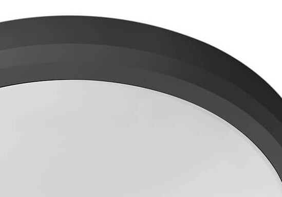 Black ceiling lamp Doris with led Philips 8719514417878